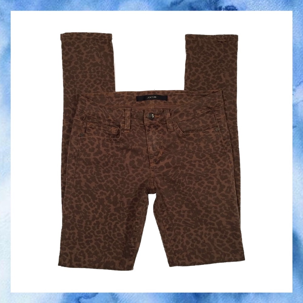 Joe’s Jeans Skinny “Teak Leopard” Chelsea’s